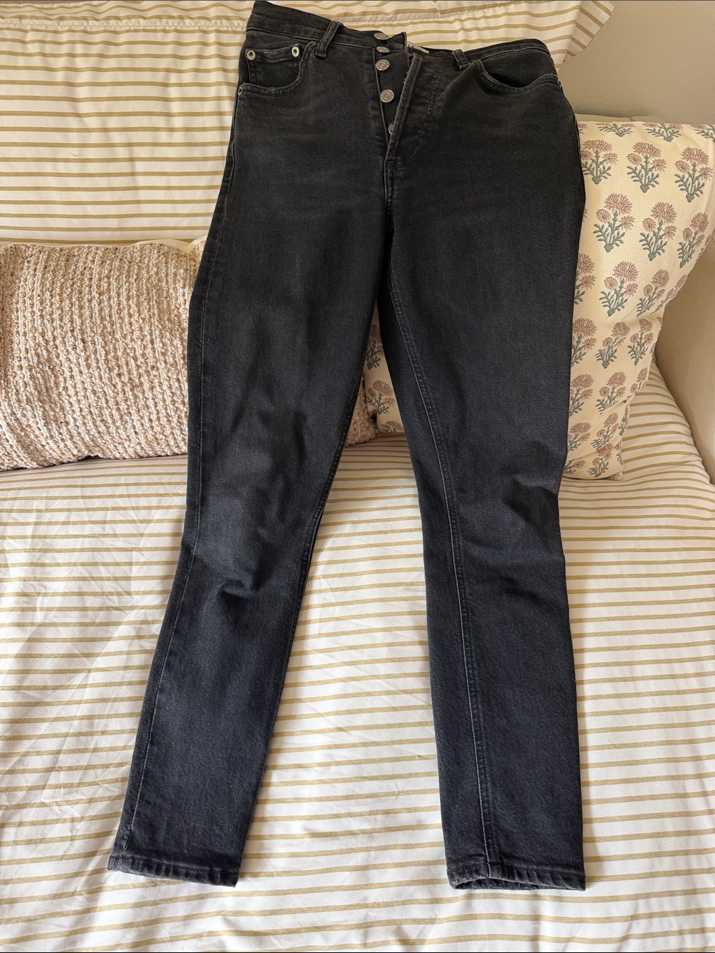 Agolde Black Skinny Women’s Nico Jeans